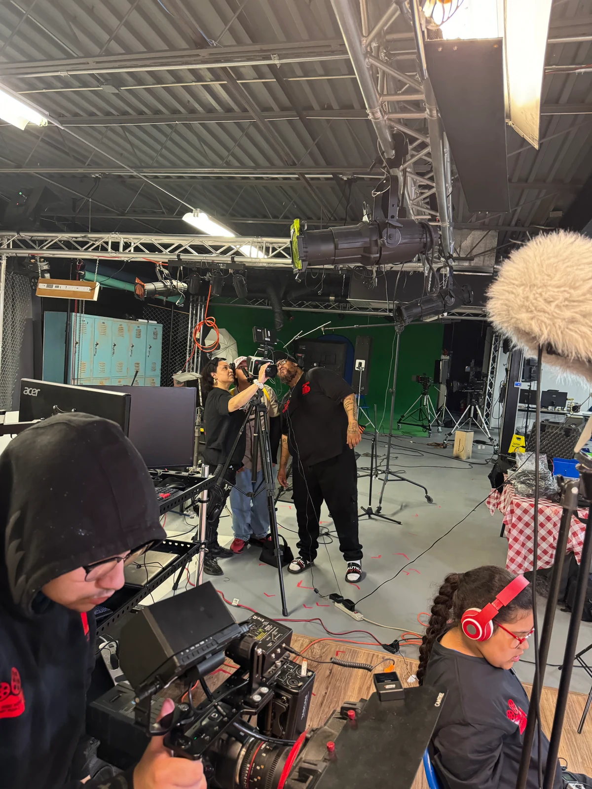 Podcast Recording Stage